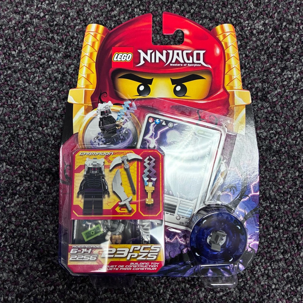 Lego Ninjago Garmadon masters of spinjitzu Spinner Cards NIB 2256 vintage new - Picture 2 of 6